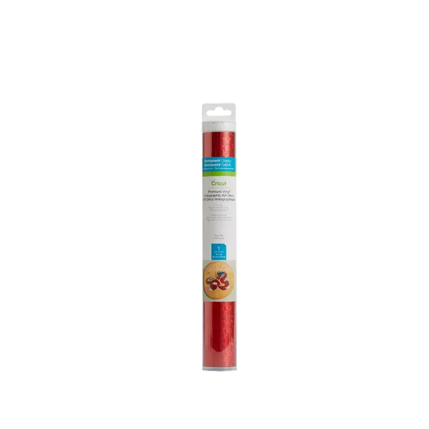 2006628 - Cricut PREMIUM Vinyl ART DECO TRUE Red 12X48