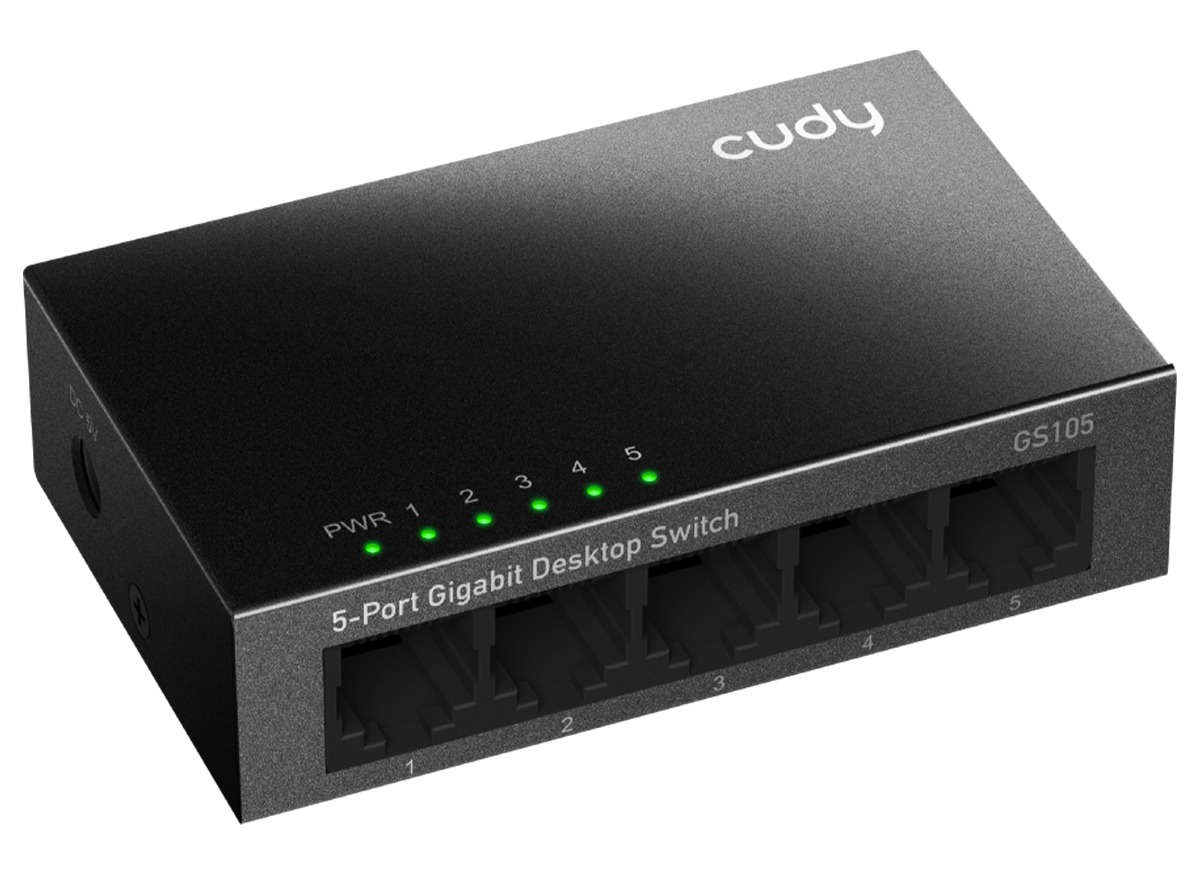 Cudy 5 Port Metal Gigabit Desktop Switch