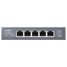 Cudy 5 Port 2.5Gbps Ethernet Metal Desktop Switch