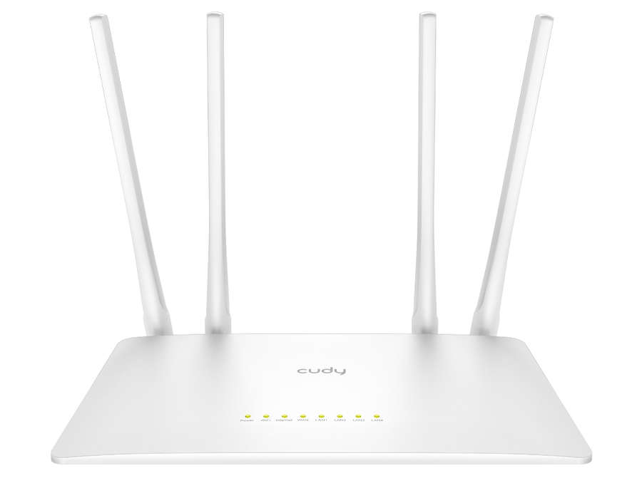 Cudy Dual Band WiFi 5 1200Mbps 5dBi Fast Ethernet Router