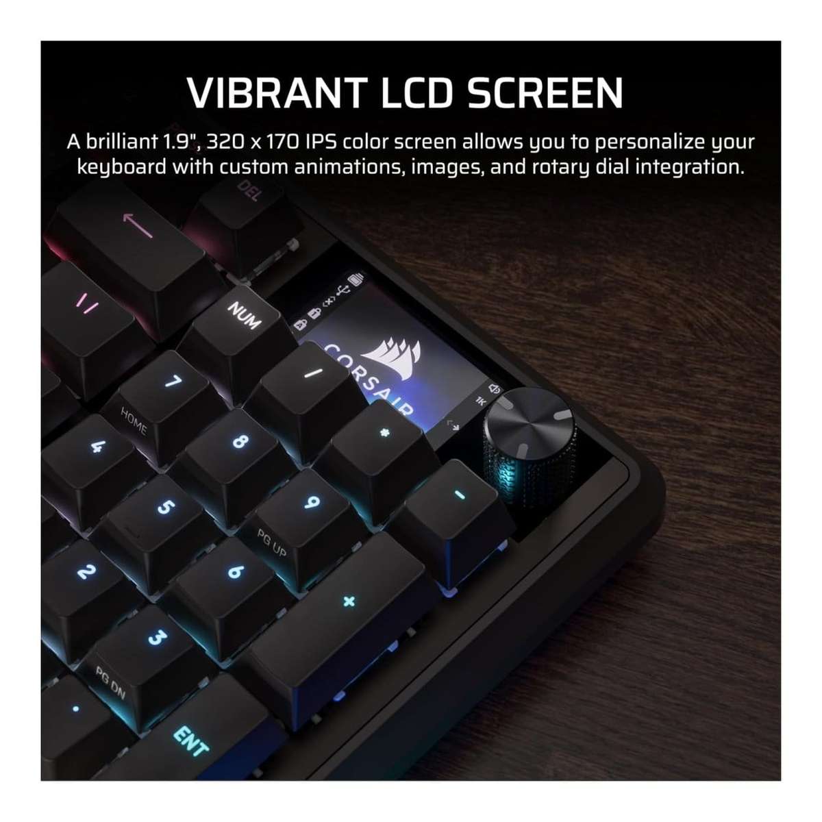 Corsair VANGUARD 96 Wired Gaming Keyboard Black