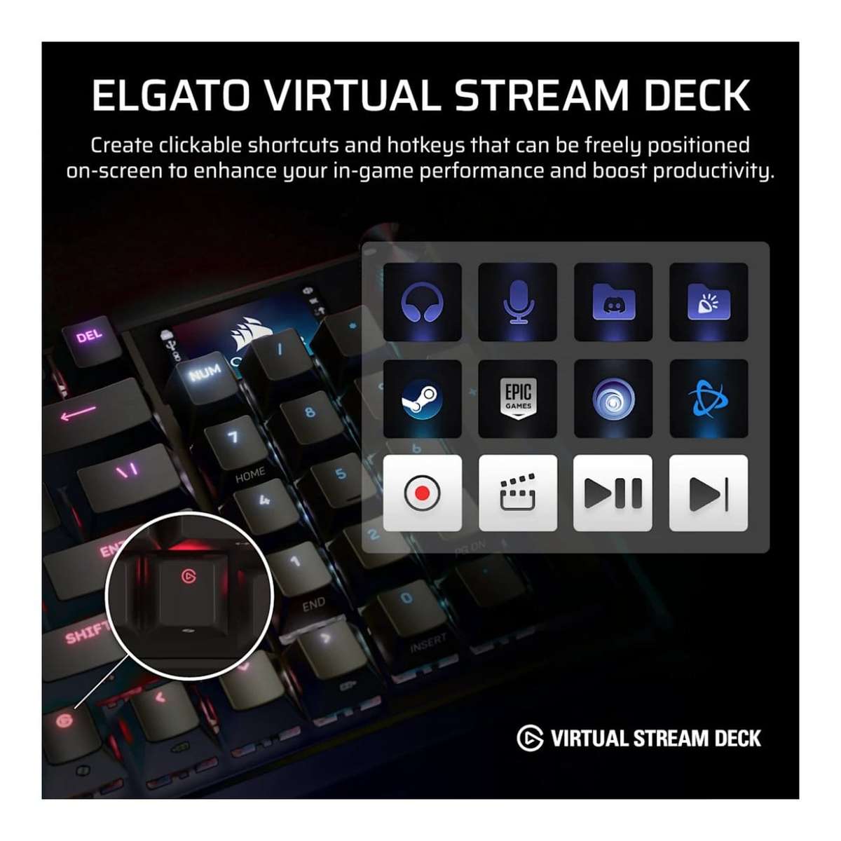Corsair VANGUARD Pro 96 Hall Effect Gaming Keyboard