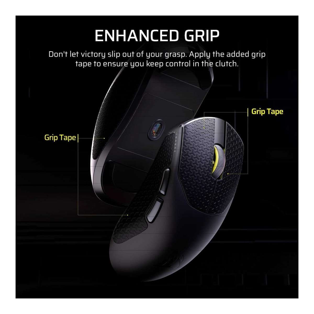Corsair SABRE v2 Pro Utralight Wireless Gaming Mouse - Black