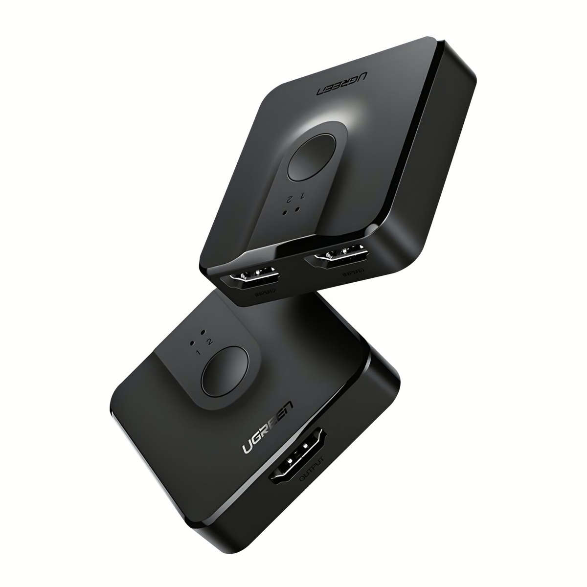 UGREEN CM217-50966 2-in-1 Bi-Directional 4K HDMI Switcher - Black
