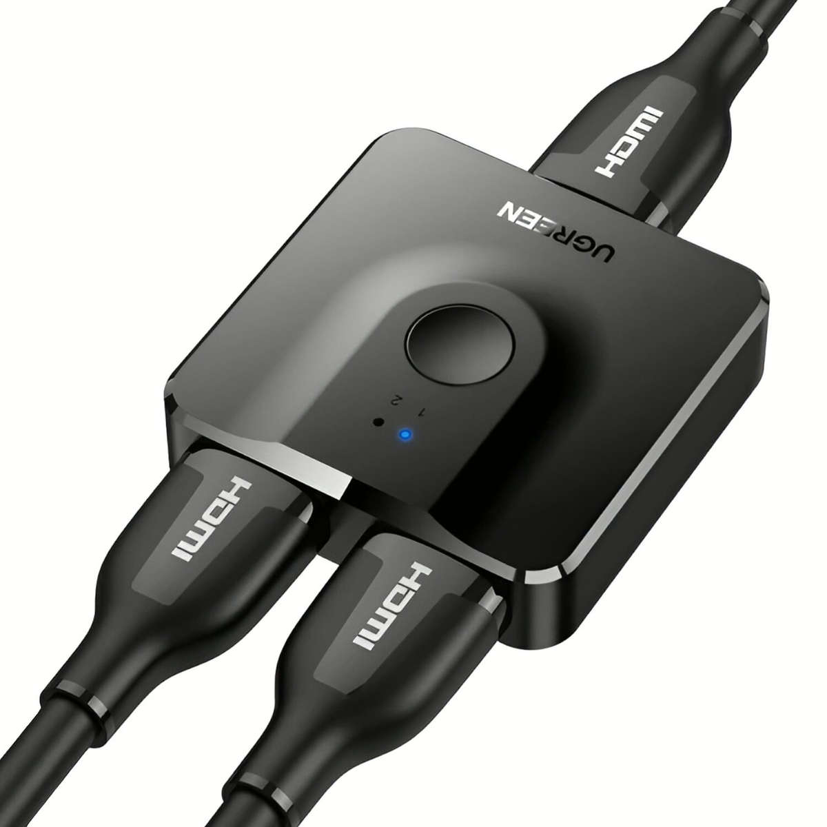 UGREEN CM217-50966 2-in-1 Bi-Directional 4K HDMI Switcher - Black