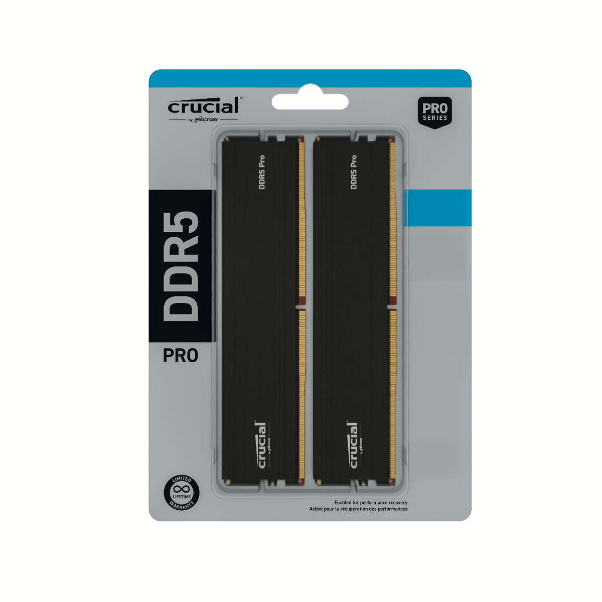 Crucial Pro DDR5-6000 64GB Overclocking Memory Kit - Black