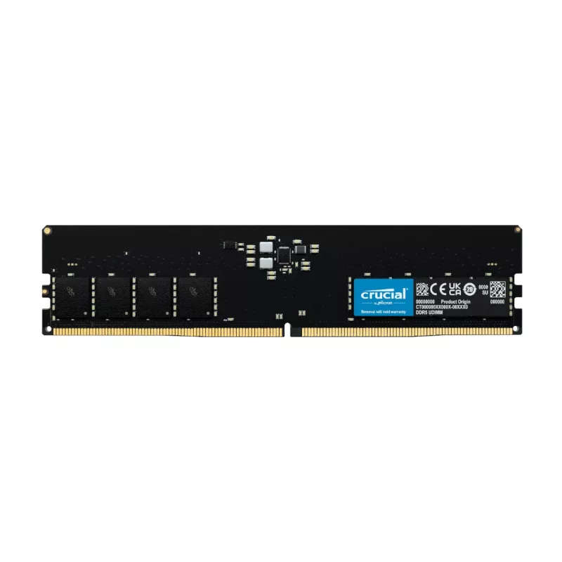 Crucial 32GB DDR5 4800MHz U-DIMM Memory Module