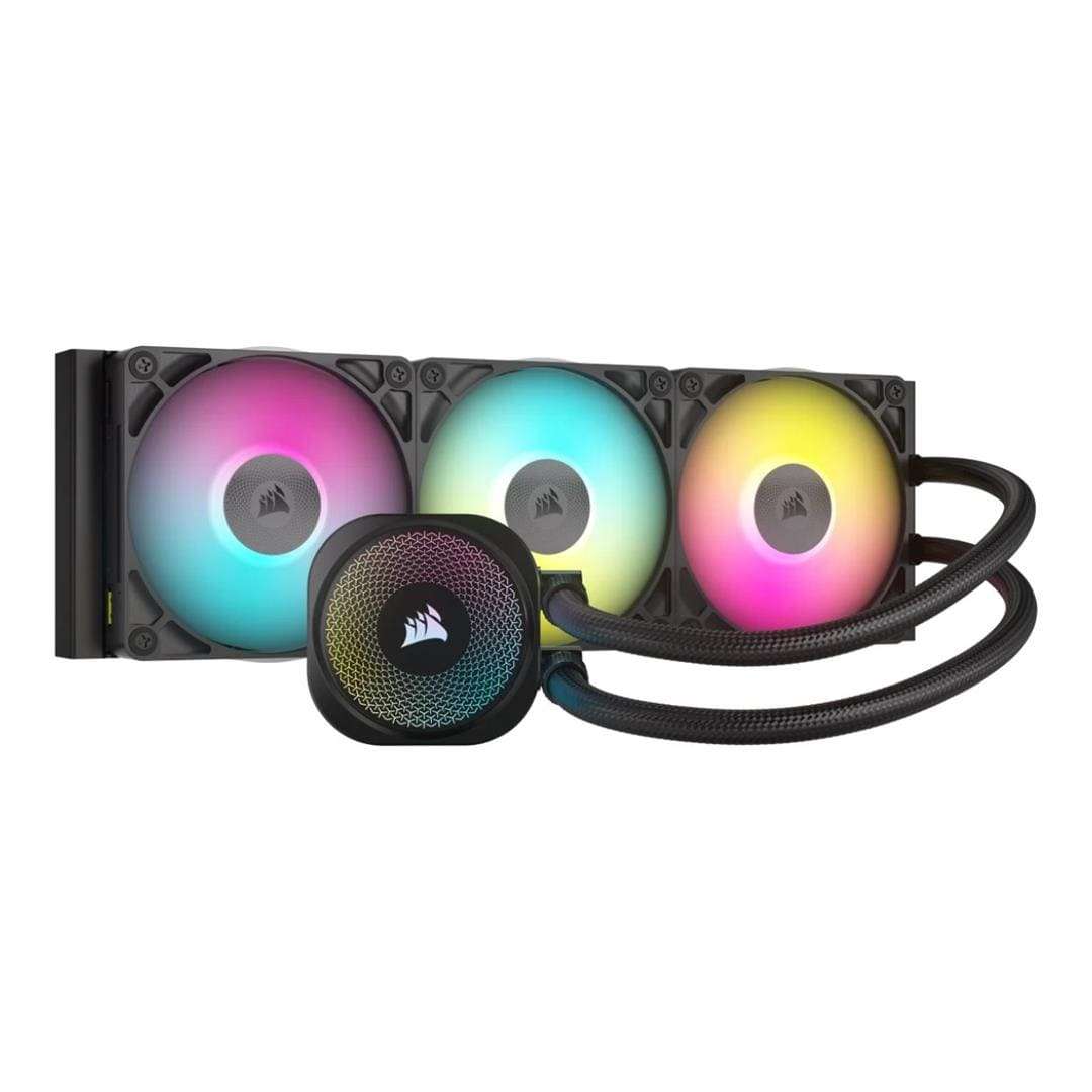 Corsair iCUE LINK TITAN 360 RX RGB AIO 12cm Liquid CPU Cooler Black