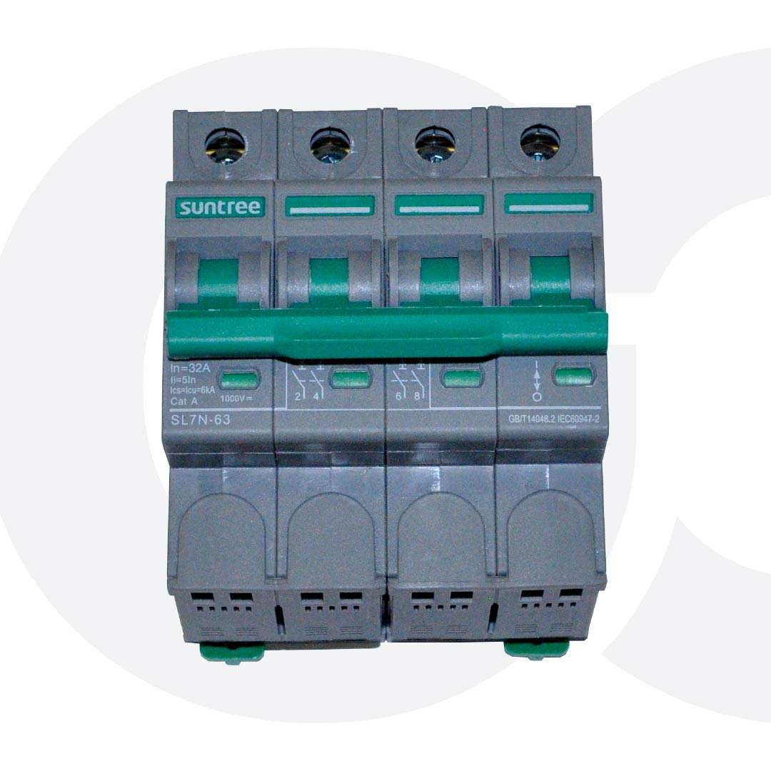 DC Circuit Breaker 32A 4P 1000V