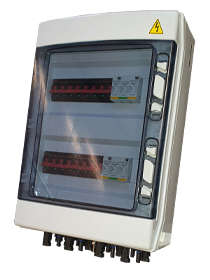 1000V 10-MPPT Protection Box 10-In 10-Out 20A MCB Type I_II SPD