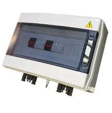 1000V protection box 2 in 2 out & 1 in 1 out with type I_II SPDs