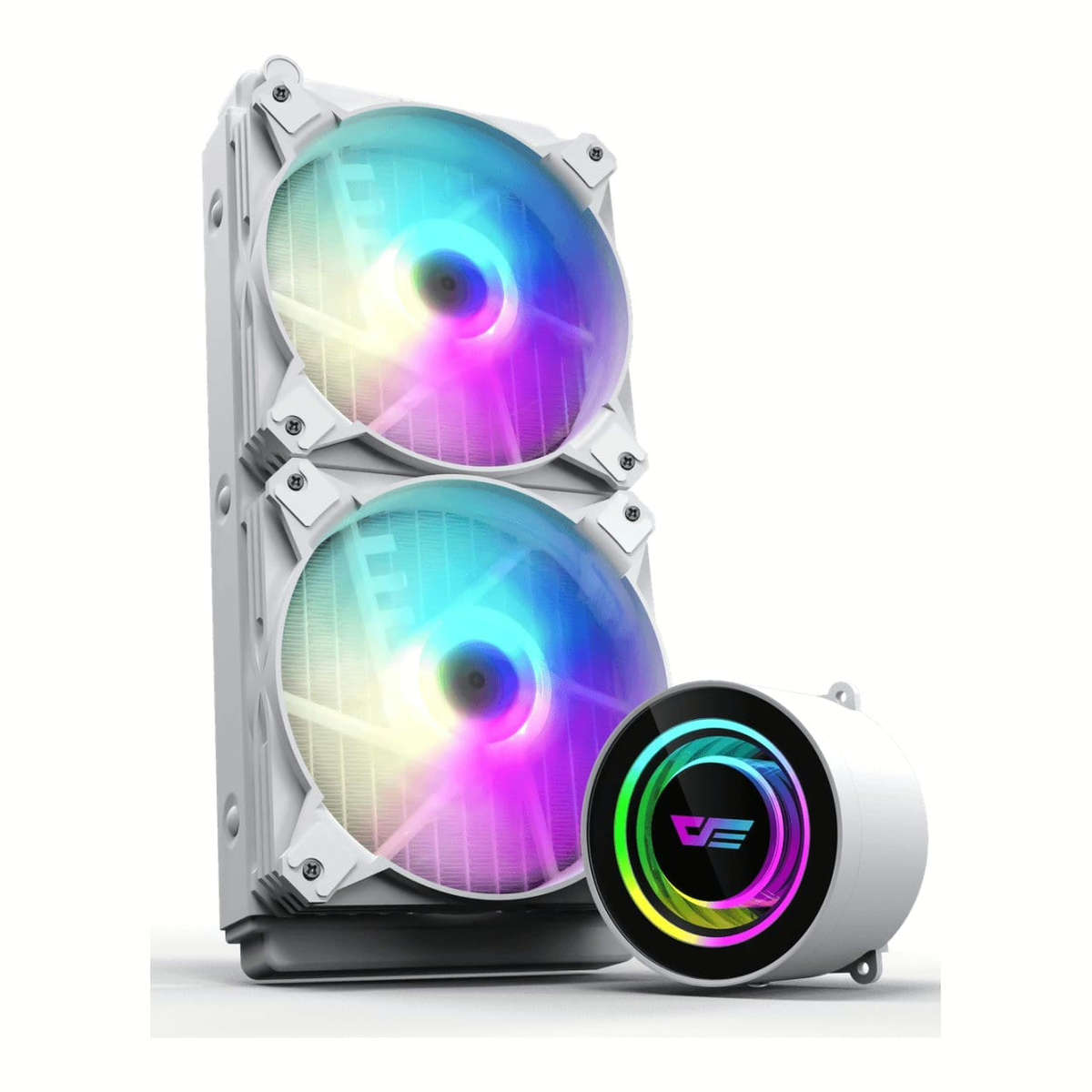 darkFlash DX240 V2.6 Liquid CPU Cooler White