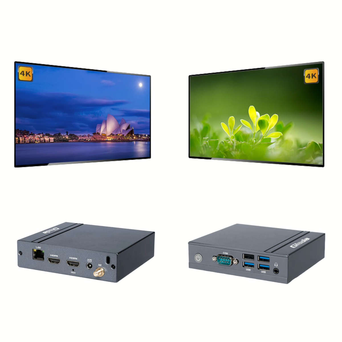 Giada DN24 Raspberry Pi Compact Signage Player - CM4 Lite