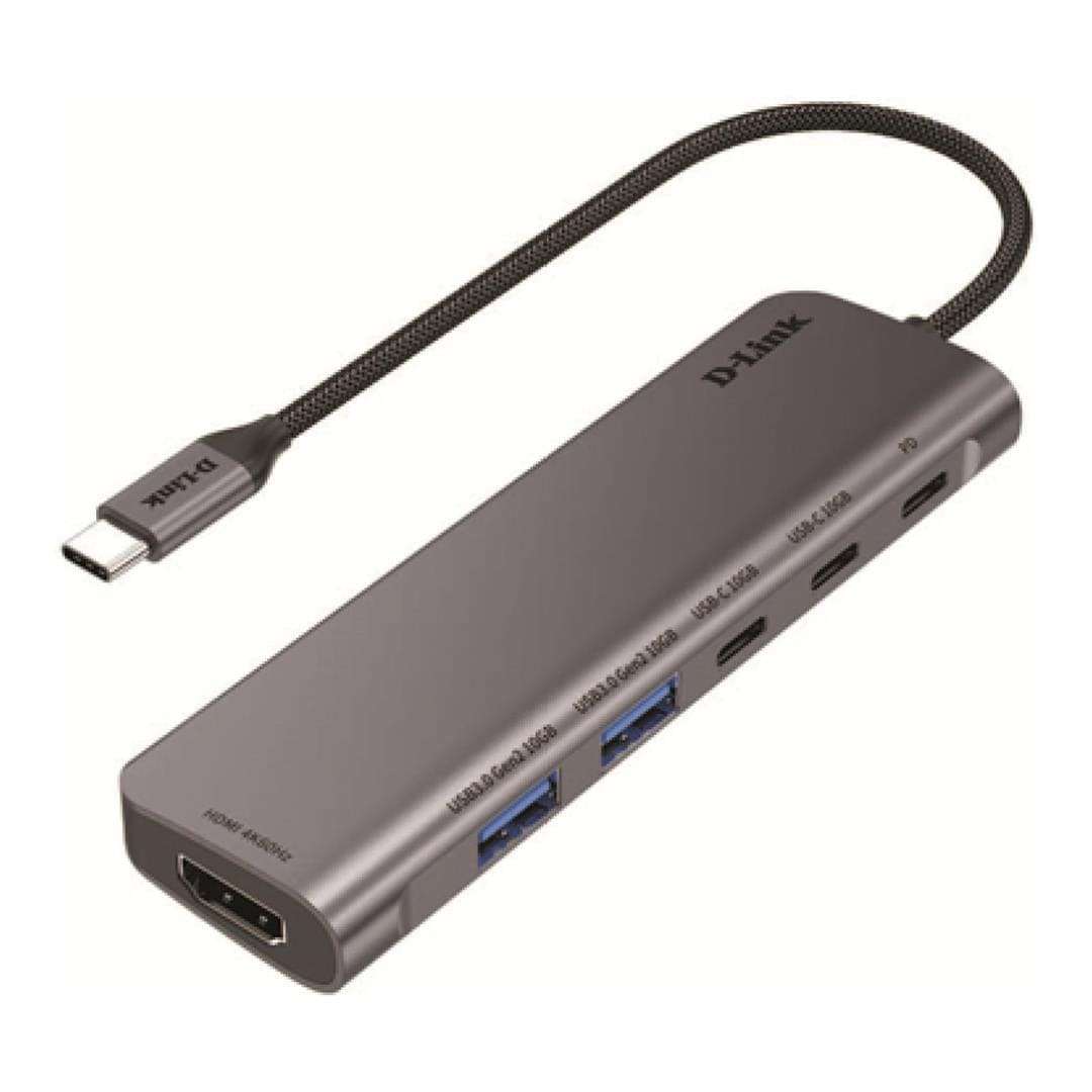 D-Link DUB-C106 6-in-1 USB-C Hub