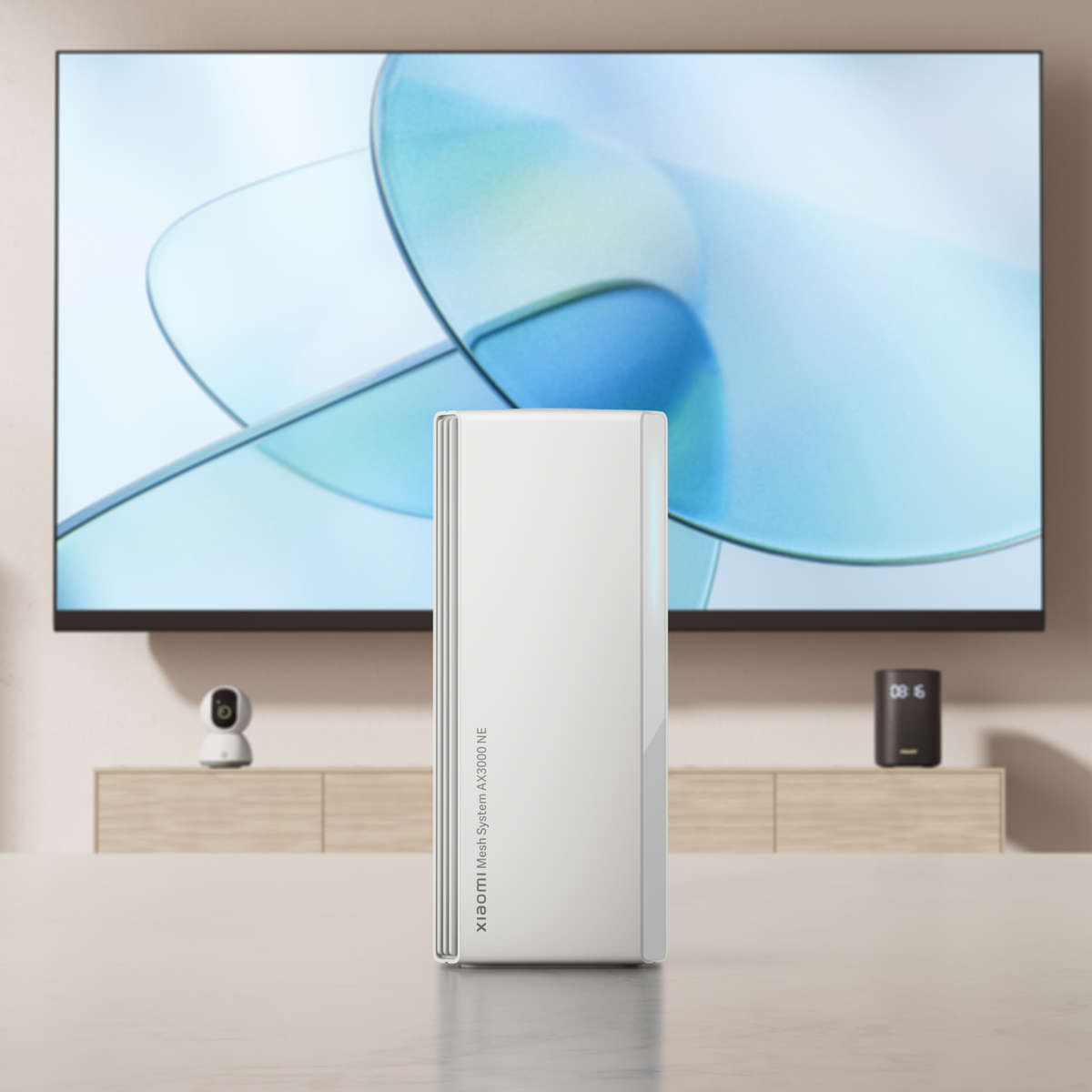 Xiaomi Mesh System AX3000 NE Whole-Home Wi-Fi 6 Router (2-Pack)  White