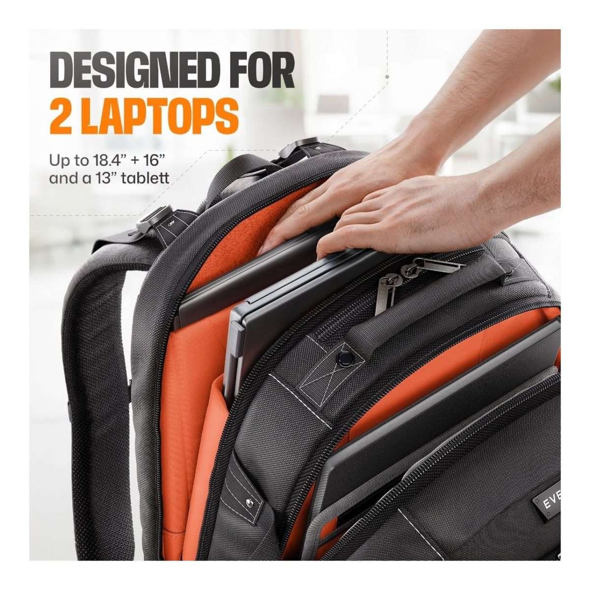 Everki 18.4-inch Busimess 120 Pro Notebook Backpack Black