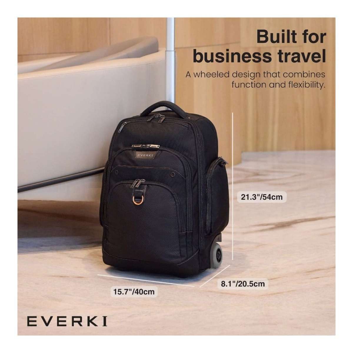 Everki 17.3-inch Atlas Wheeled 2 Notebook Backpack