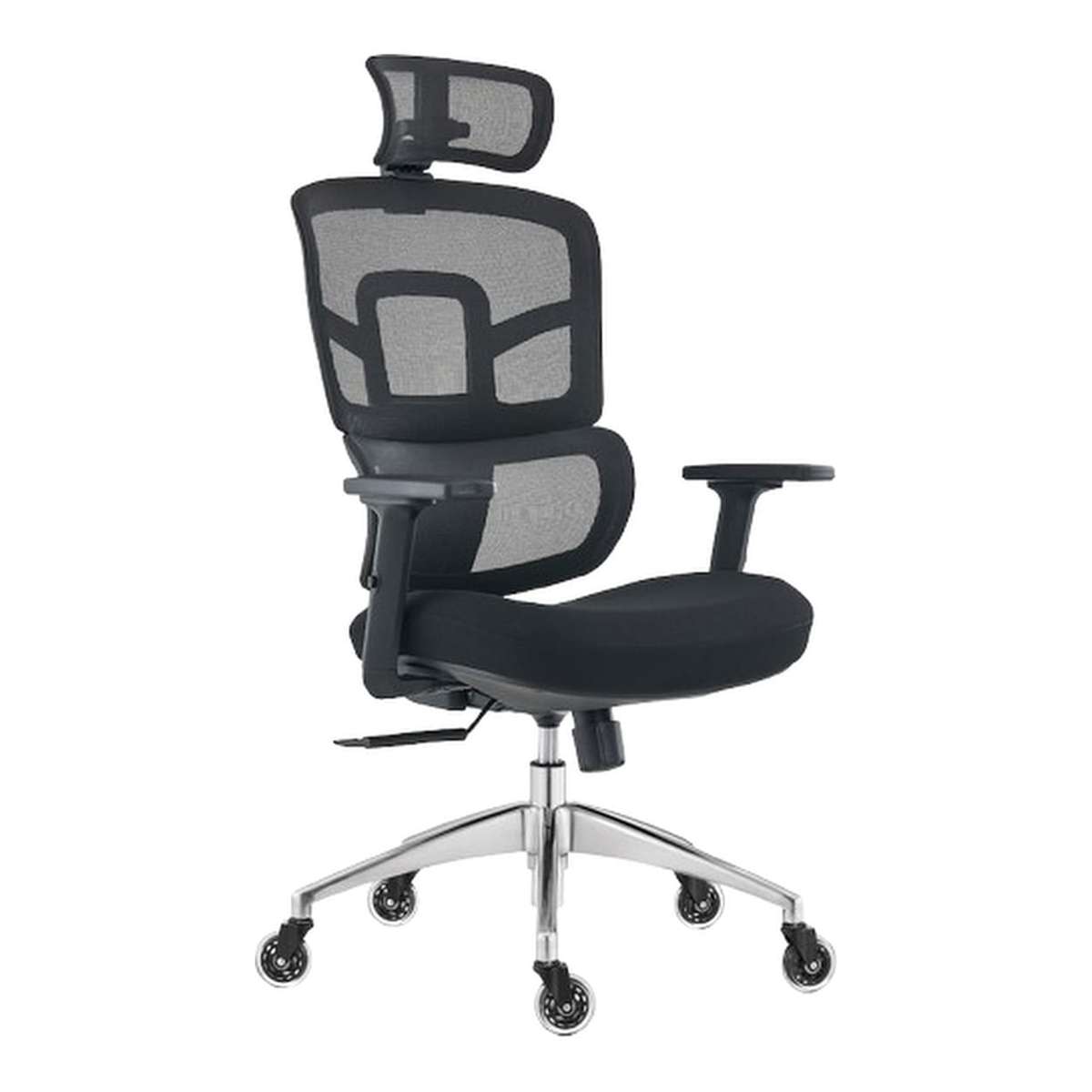 Everfurn Premium Graphite Ergo High Back Chair Black
