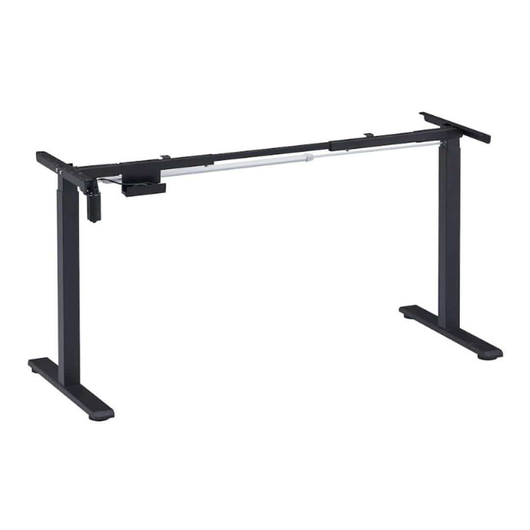 Everfurn Berlin Height-Adjustable Desk Base and Controller Black