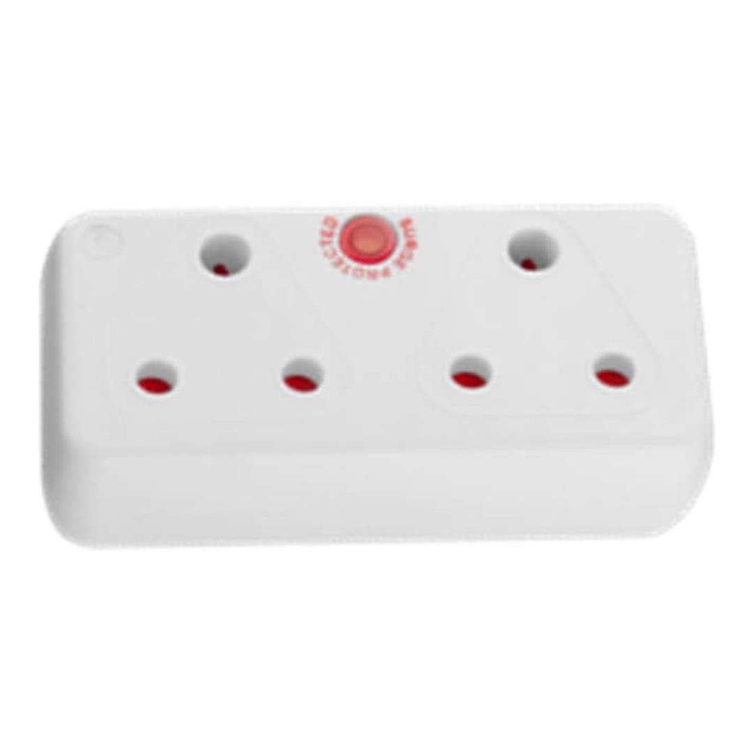 Ellies 2-Way Medium Surge Adaptor White