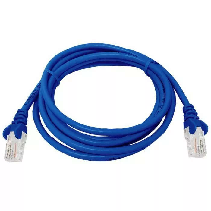 Linkbasic 2m Flylead Cat5e UTP Blue