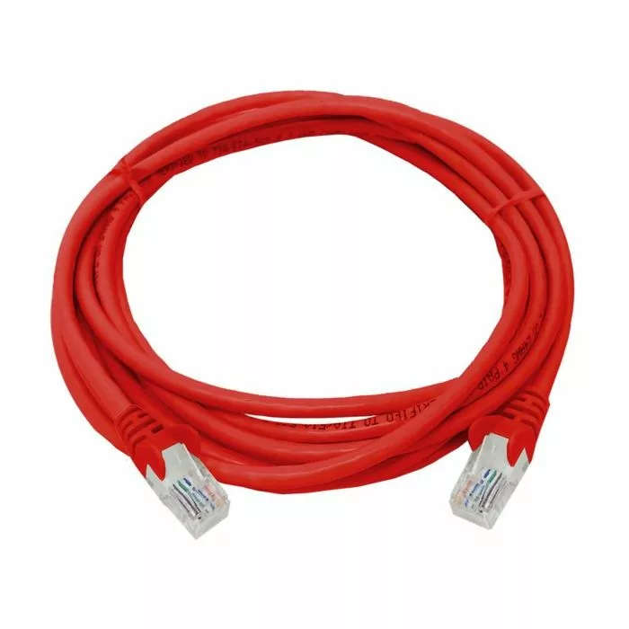 Linkbasic Cat5e UTP Flylead 3m Red