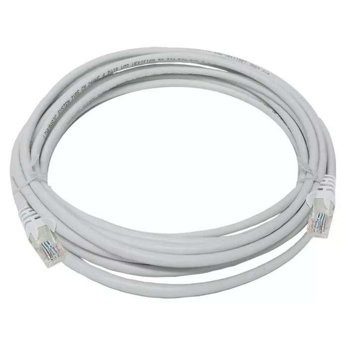 Acconet CAT5e UTP Flylead Cable 5m Grey