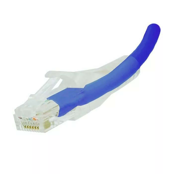 Linkbasic 5m UTP Cat6 Flylead Cable - Blue
