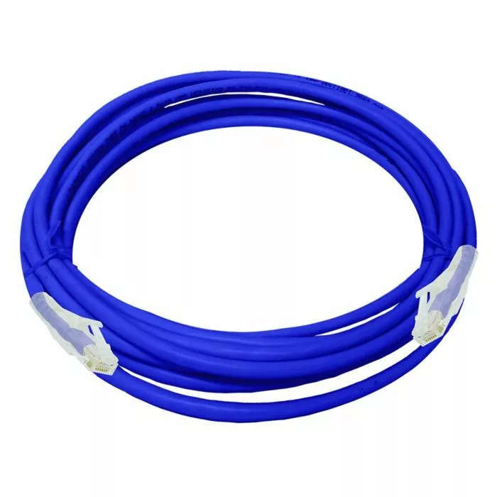 Linkbasic 5m UTP Cat6 Flylead Cable - Blue
