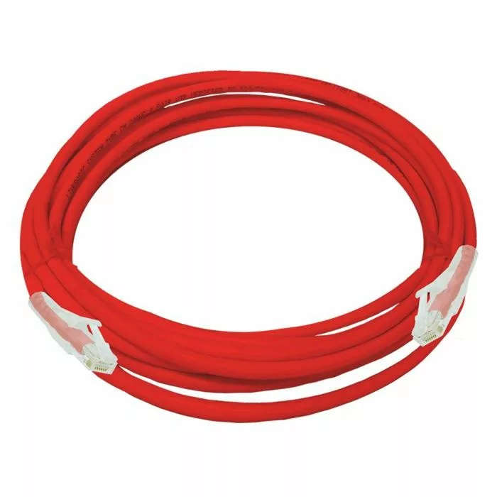 Linkbasic 5m UTP Cat6 Flylead Cable - Red