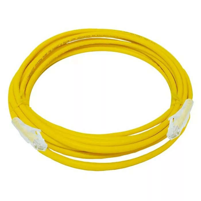 Linkbasic 5m UTP Cat6 Flylead Cable - Yellow