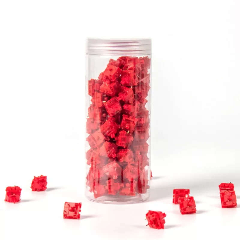KeyChron Gateron Phantom Mechanical Switch Red 110-pack