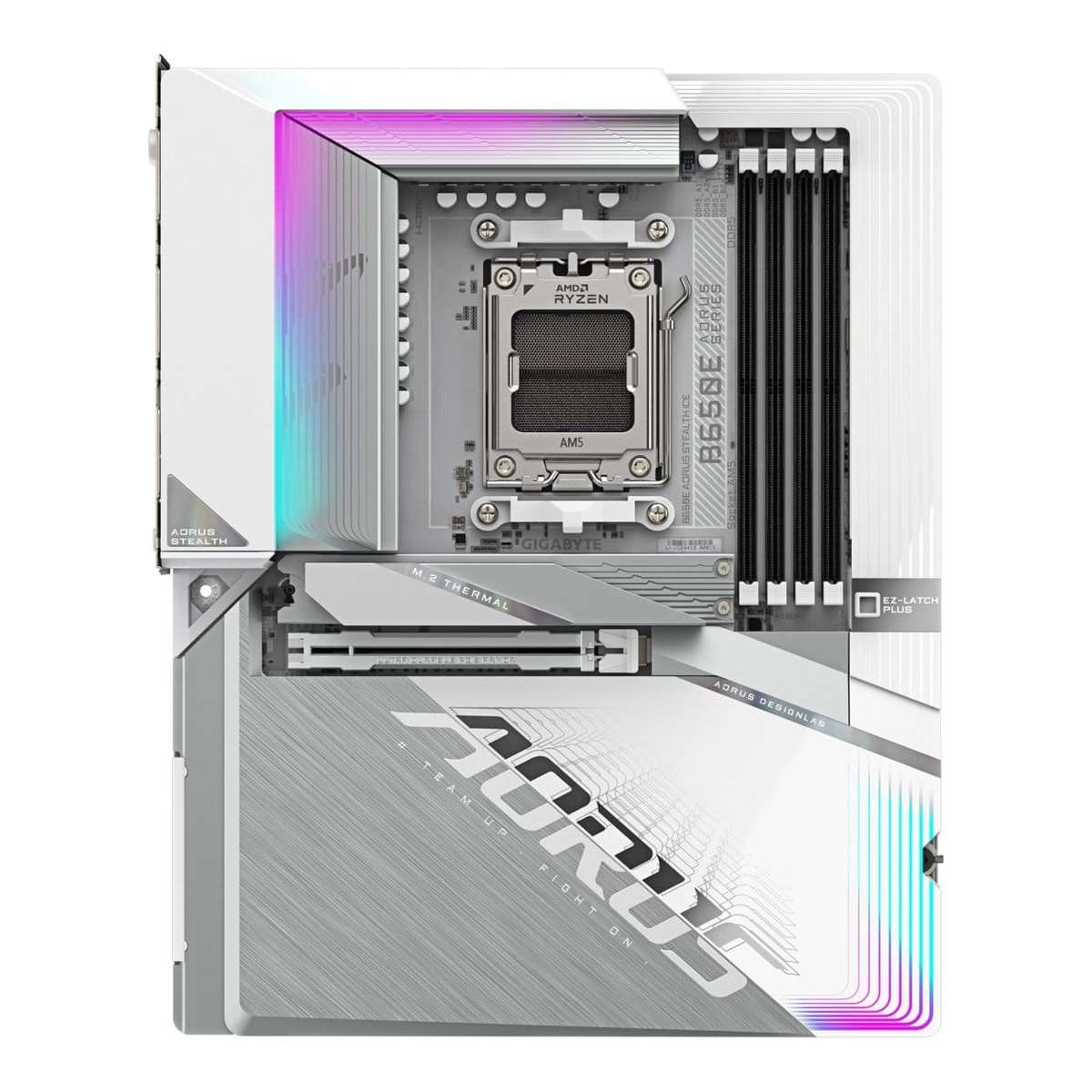 Gigabyte B650E AORUS STEALTH Wi-Fi 7 ICE AMD B650 Ryzen Socket AM5 ATX Motherboard