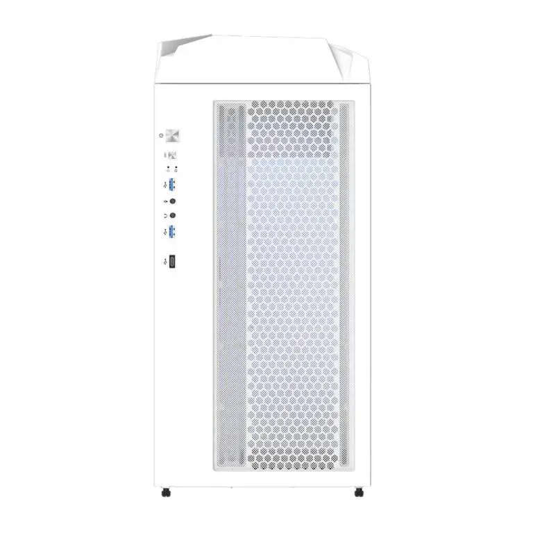 Gigabyte C301 Glass V2 Mid Tower Gaming PC Case White