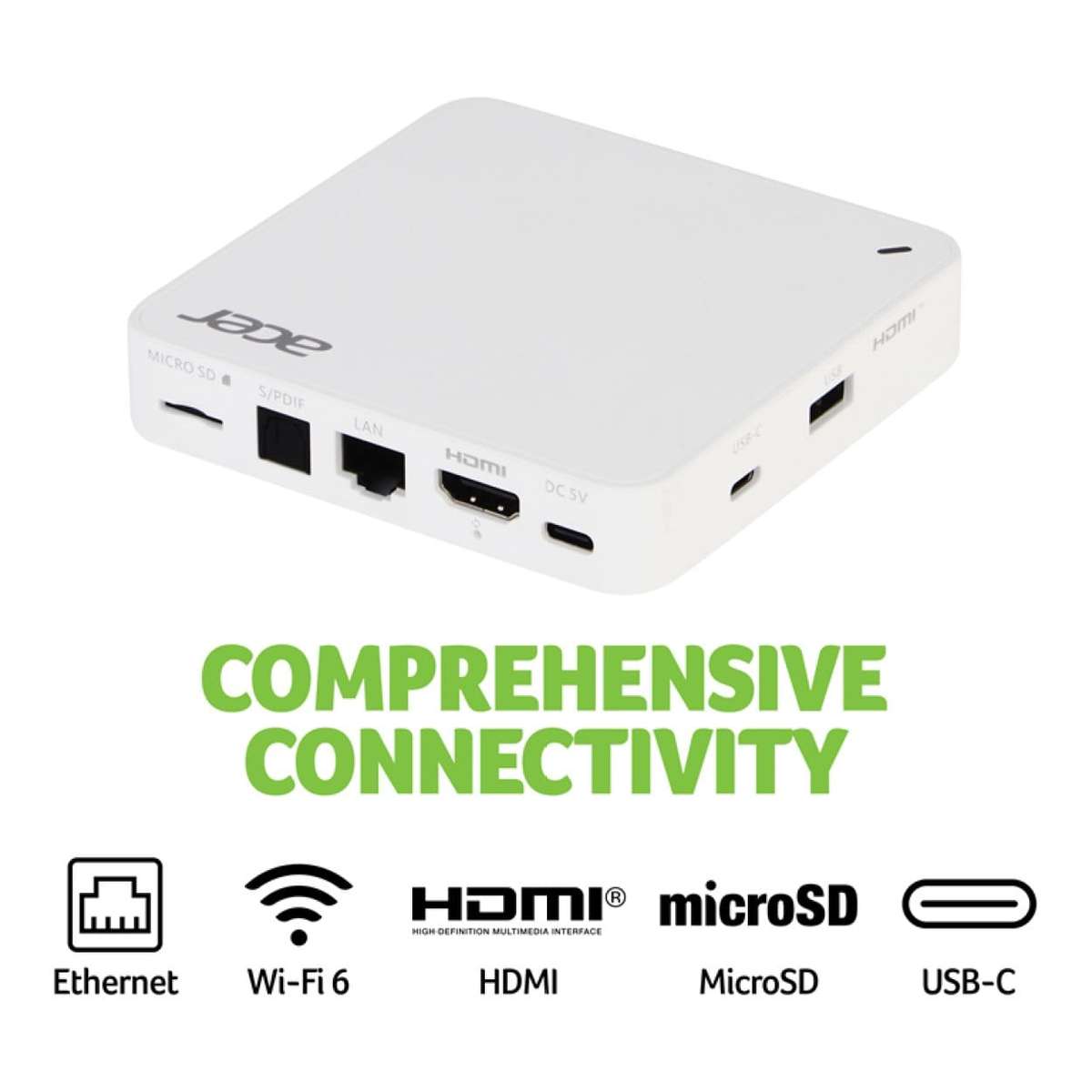 Acer ASB510 4K Google TV Streaming Box