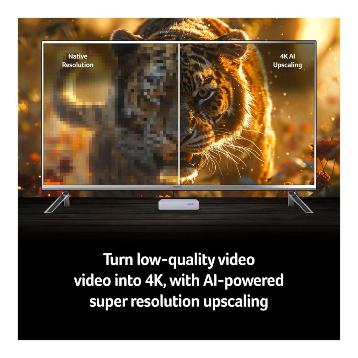 Acer ASB510 4K Google TV Streaming Box