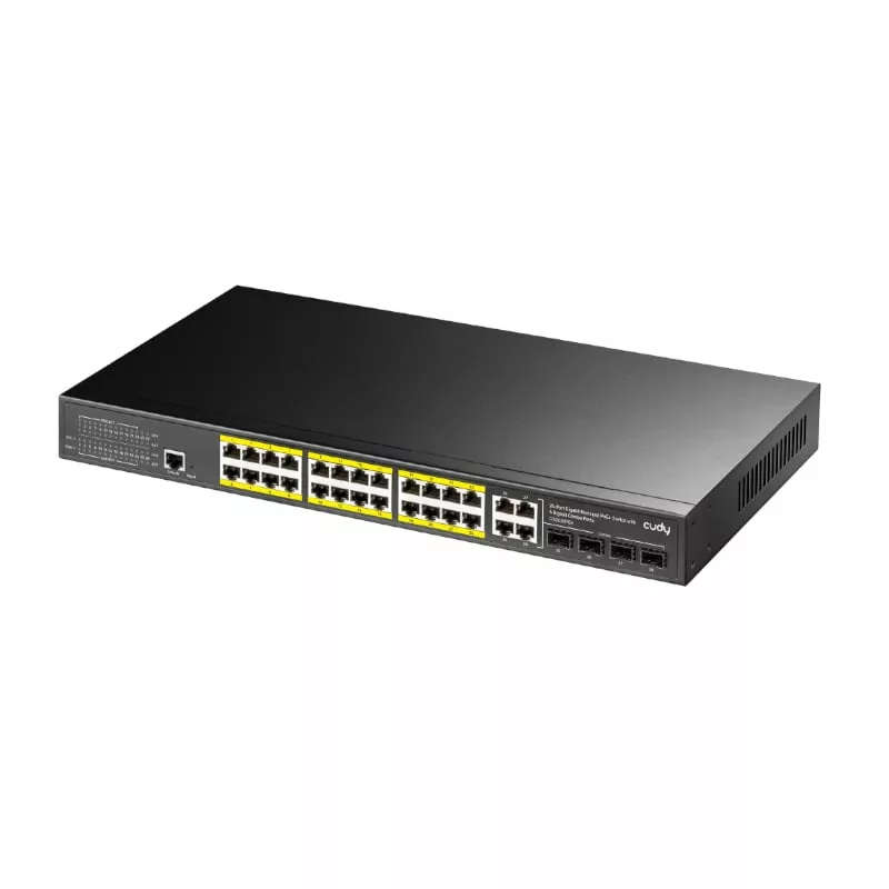 Cudy 24-port Layer 2 Managed Gigabit PoE Switch