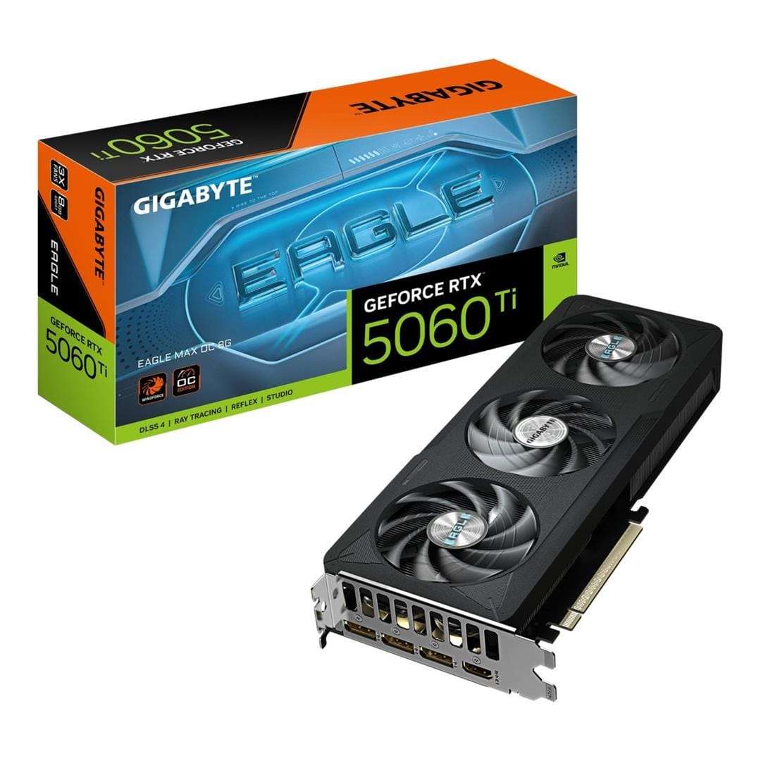 Gigabyte GeForce RTX 5060 Ti Eagle Max OC 8G 8GB GDDR7 Graphics Card
