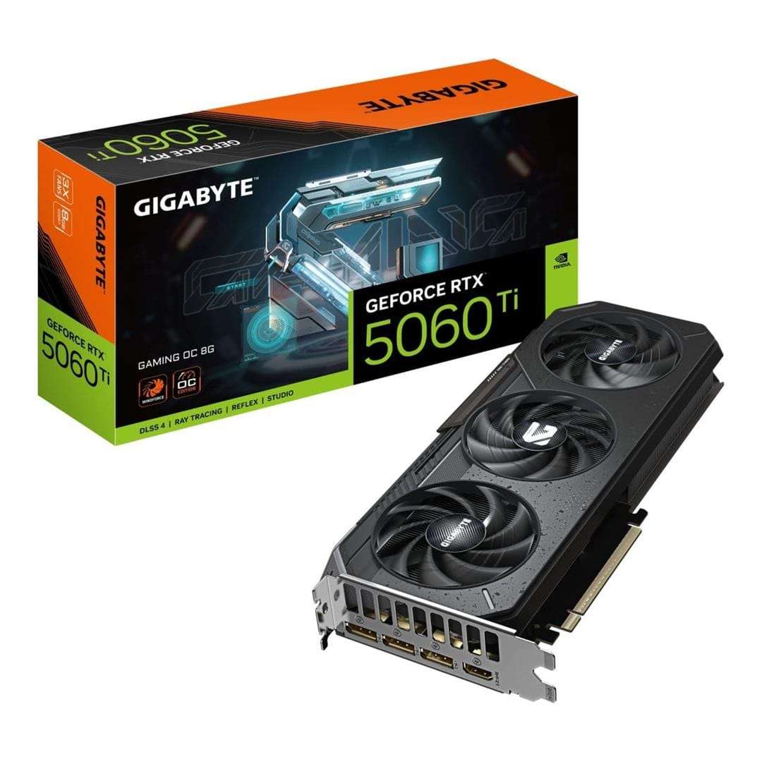 Gigabyte GeForce RTX 5060 Ti Gaming OC 8GB GDDR7 Graphics Card