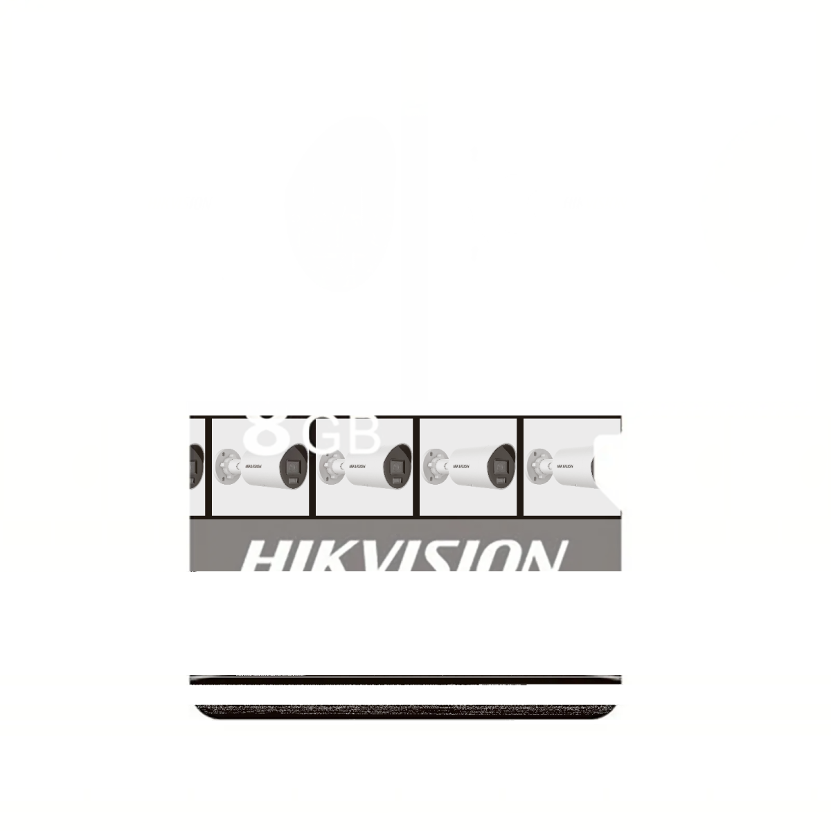 Hiksemi Neo 8GB MicroSDHC Memory Card with Adapter