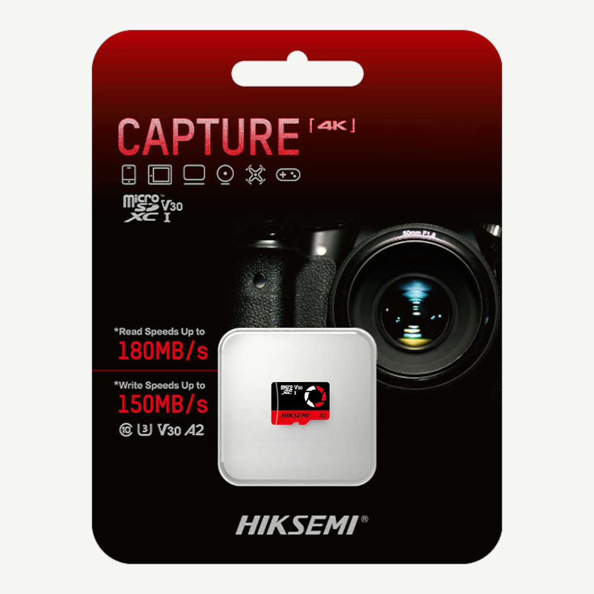 HIKSEMI Capture V30 512GB MicroSDXC Card (Without Adapter)