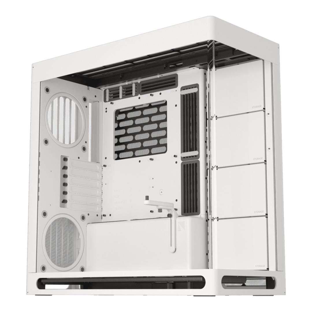 HAVN HS 420 Base Edition E-ATX Mid-Tower PC Case White