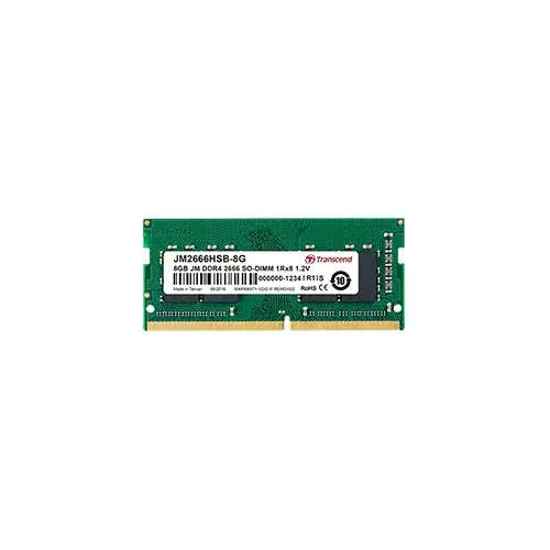Transcend JetRam JM2666HSB-8G SO-DIMM Memory Module 8GB DDR4 2666Mhz