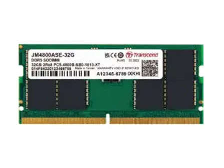 Transcend JetMemory JM4800ASE-32G Memory Module 32GB DDR5 4800MHz