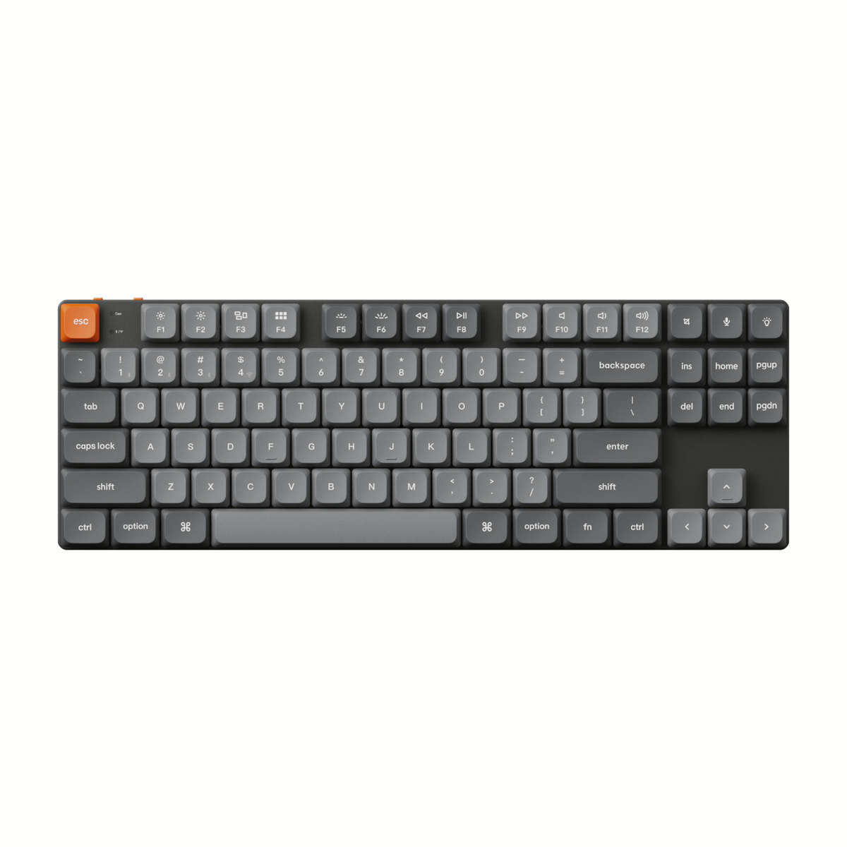 Keychron K1 Max QMK/VIA 80% Wireless Custom Mechanical Keyboard | RED Switches