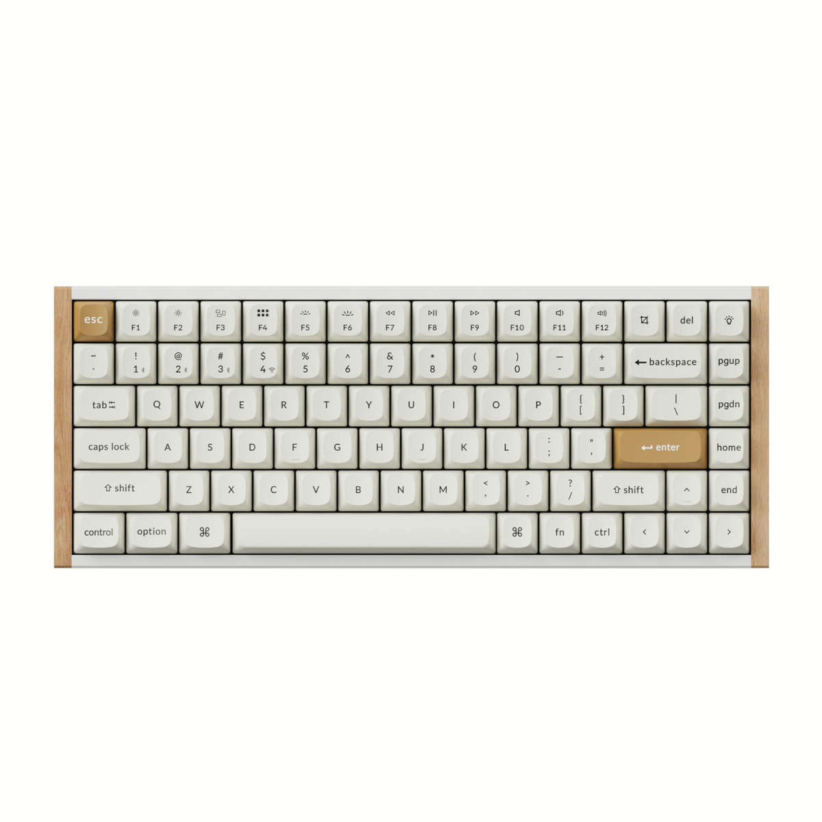 Keychron K2 HE Wireless Special Edition Magnetic Custom Keyboard | NEBULA Switch  White