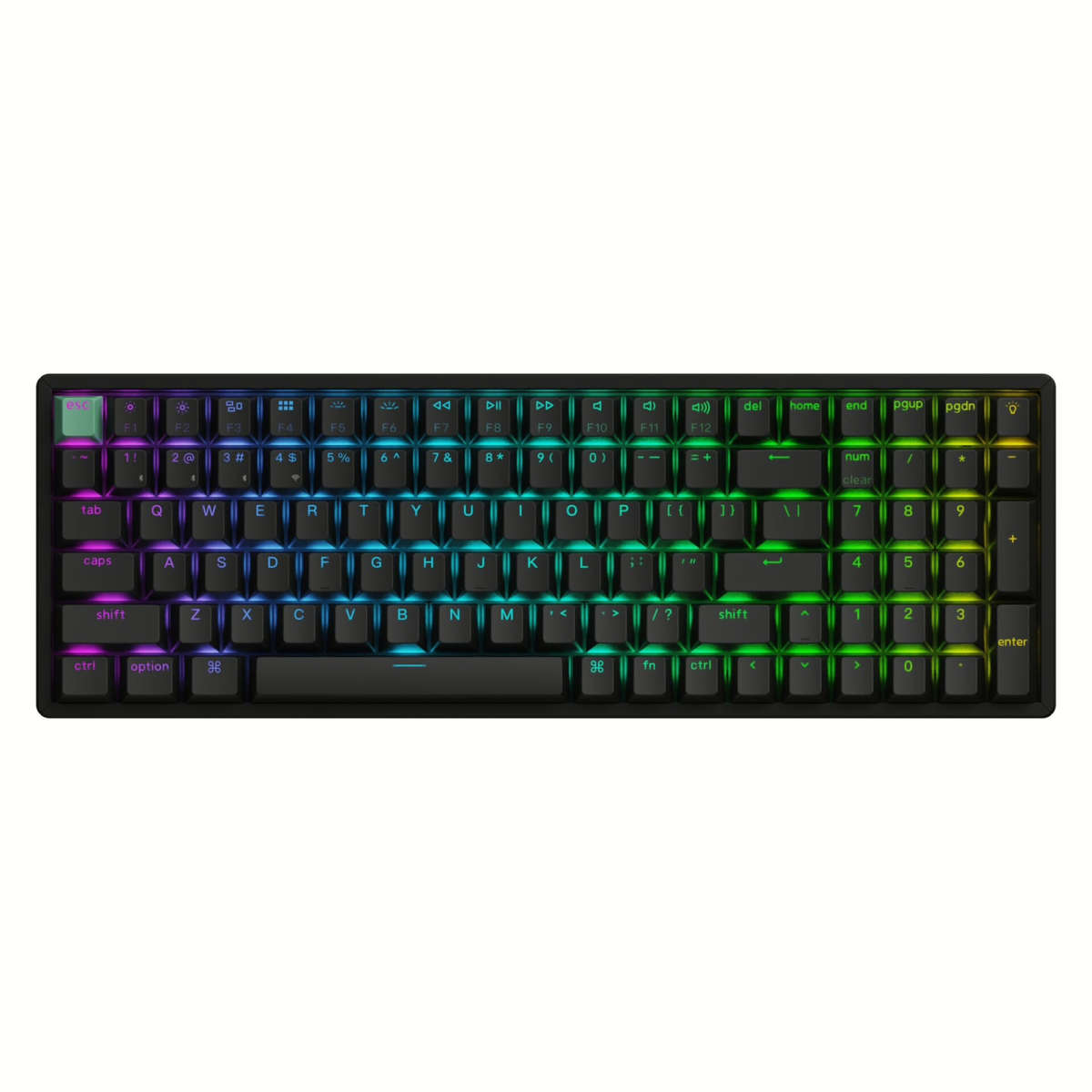 Keychron K4 HE 96% Magnetic Switch Hot-Swap RGB Wireless Keyboard ? Black