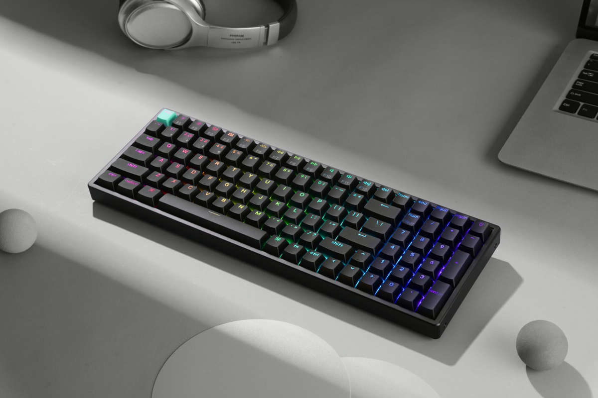 Keychron K4 HE 96% Magnetic Switch Hot-Swap RGB Wireless Keyboard ? Black