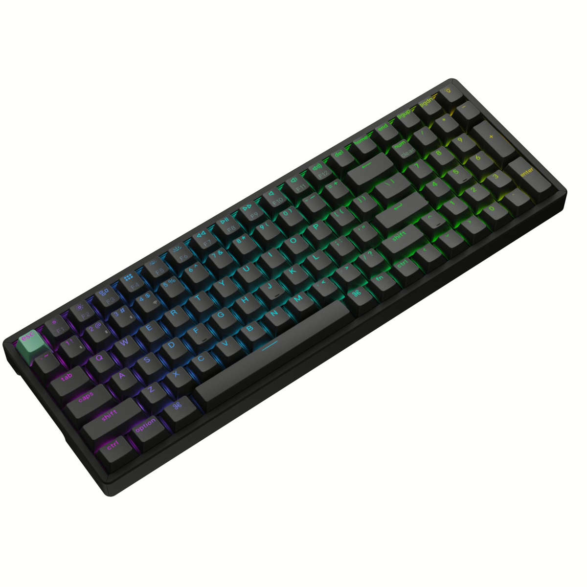 Keychron K4 HE 96% Magnetic Switch Hot-Swap RGB Wireless Keyboard ? Black