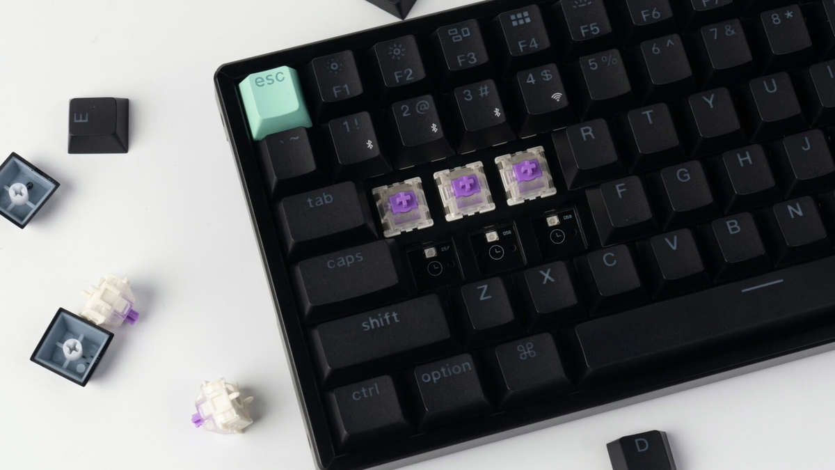 Keychron K4 HE 96% Magnetic Switch Hot-Swap RGB Wireless Keyboard ? Black